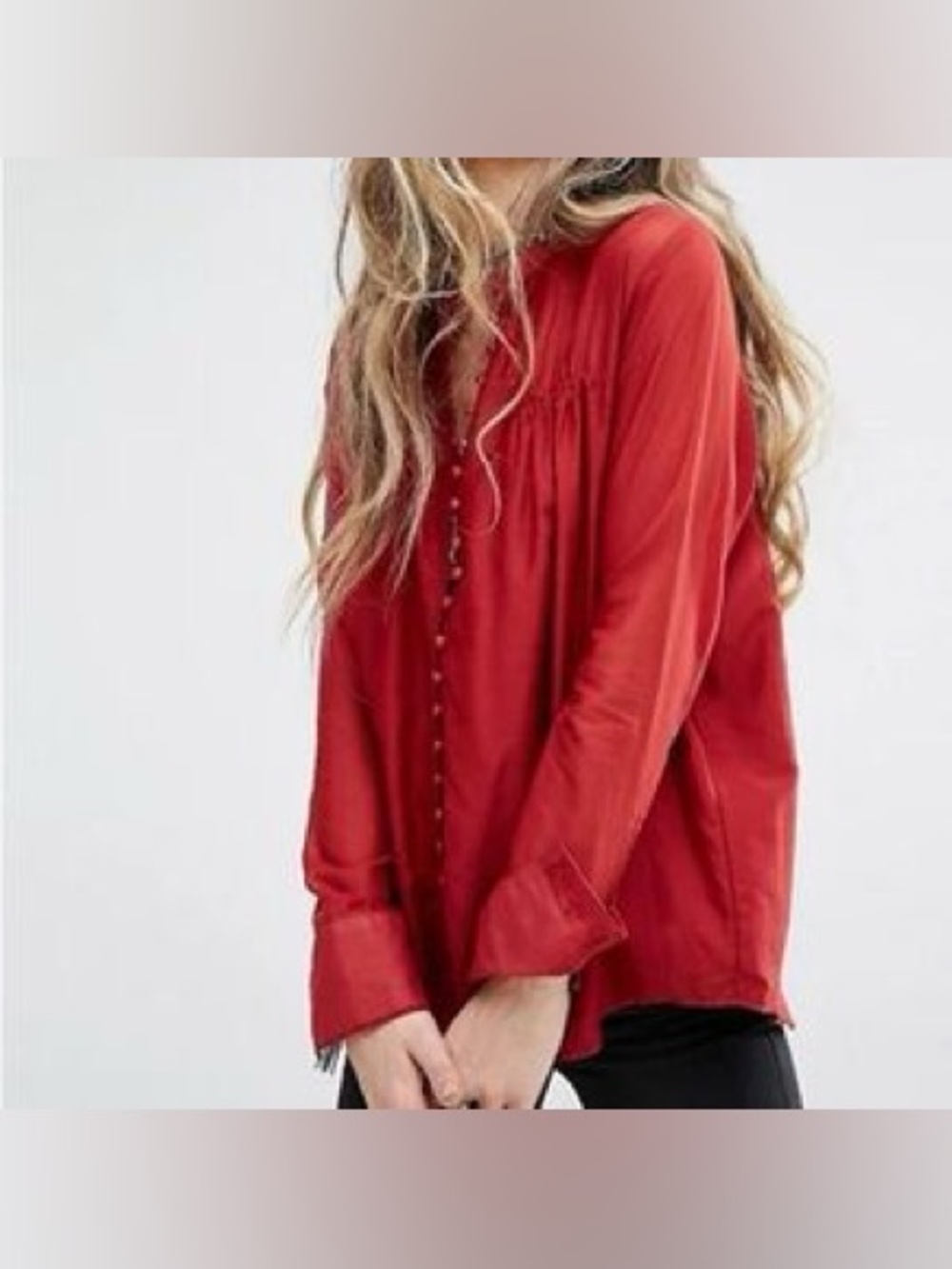 Free People Through and Through Blouse
